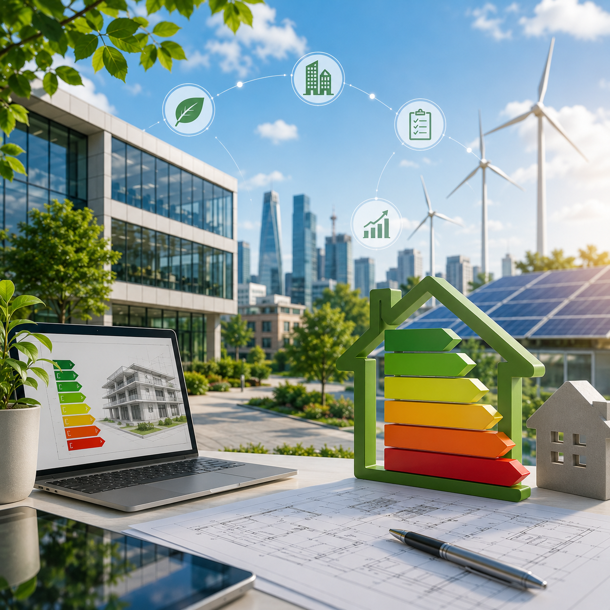 Professional property energy assessment